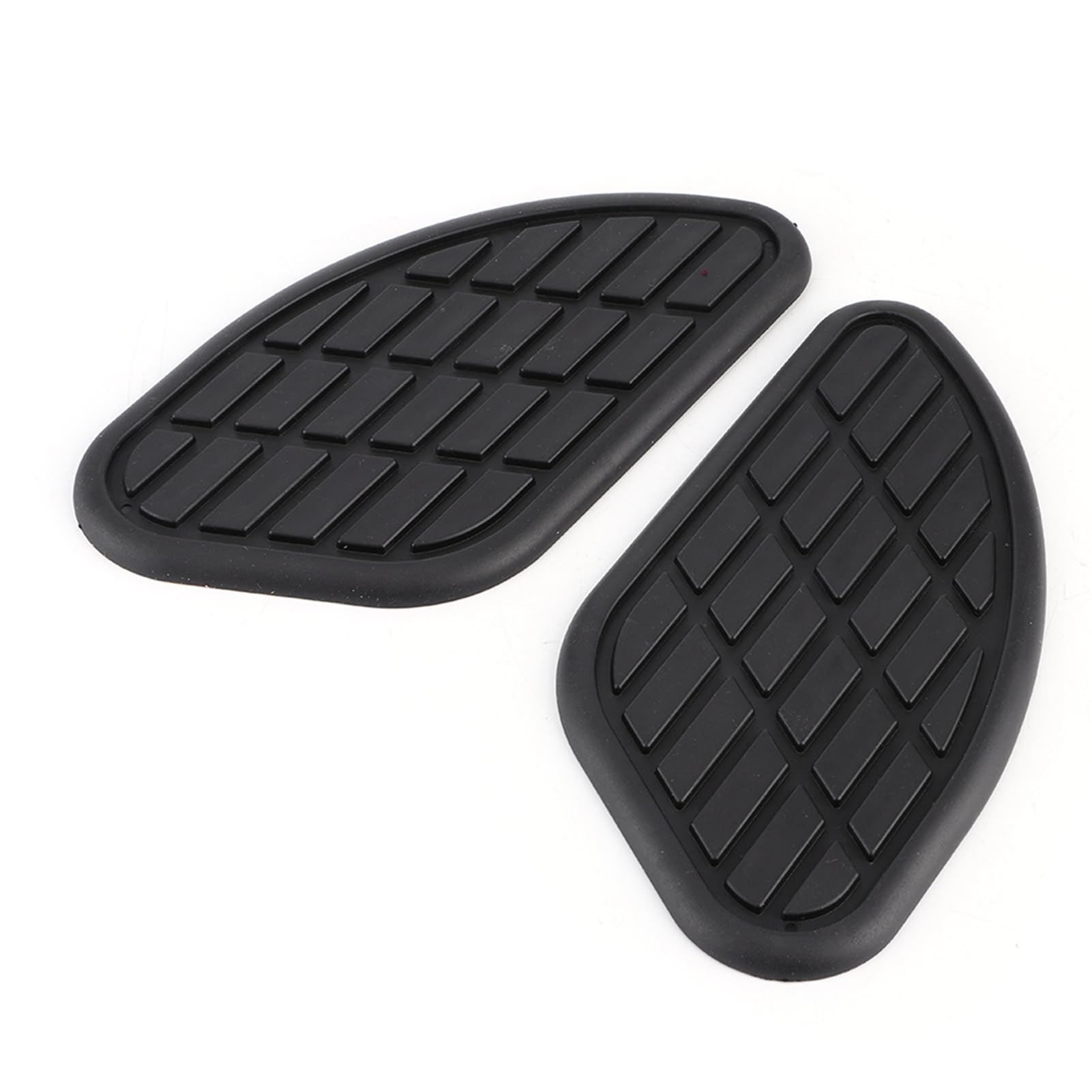Vintage Motorcycle Tank Tank Pad, Knie -Griff -Aufkleber mit Klebstoff, Universeller Tankschutz für die Versorgung, Geeignet für & Schutz (Schwarz) von Pretfy