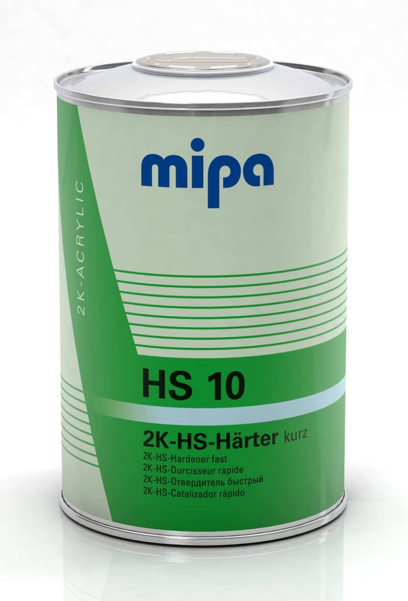 MIPA 2K-HS-Härter HS 10, kurz Gebindegröße 1 Liter von Primacolor GmbH