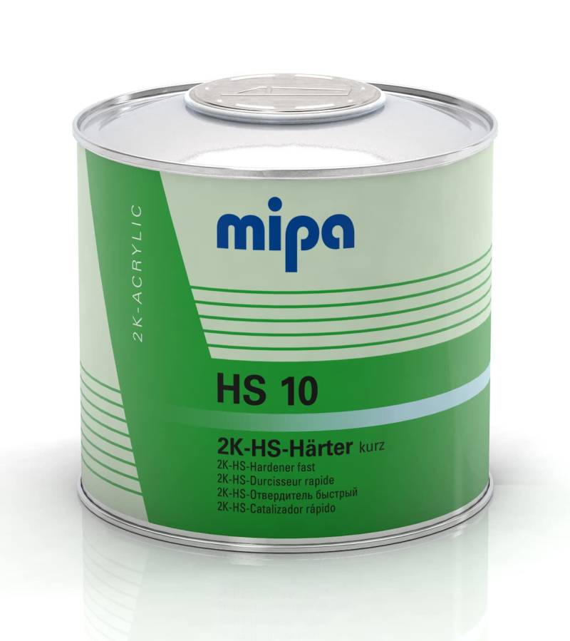 Mipa 2K-HS-Härter HS 10, kurz Gebindegröße 0,5 Liter von Primacolor GmbH