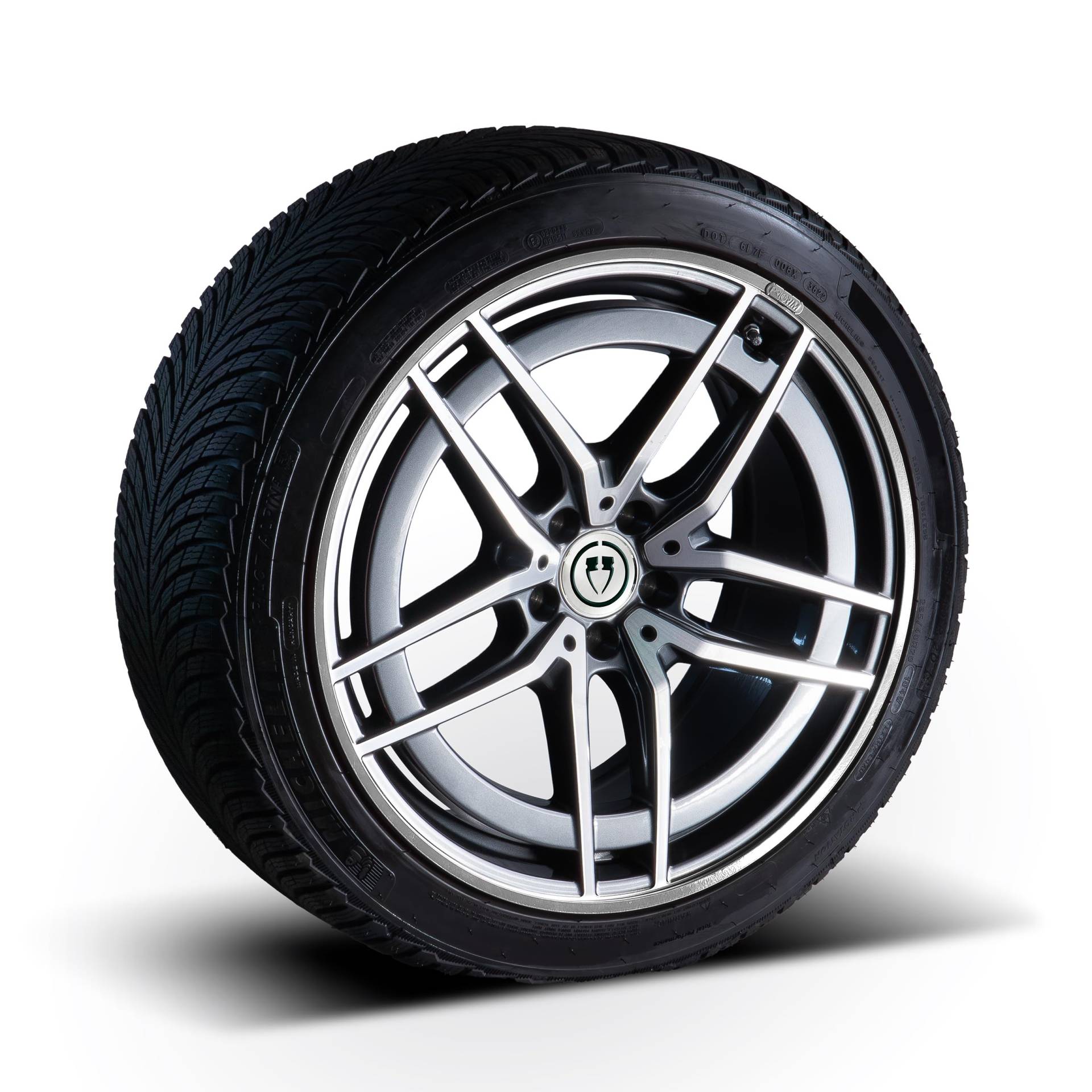 PRIORIM 4x Aluminium Felgenschutzringe (21 Zoll, Grau) - Kratzfester & Wetterbeständiger Rundumschutz für Autoreifen & Felgen - Effektiver Felgenrand-Schutz von PrioRim