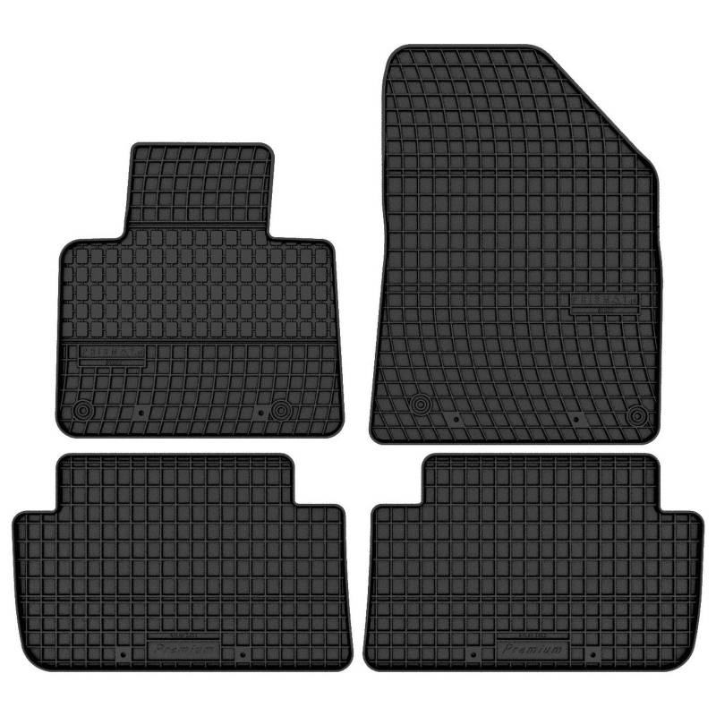 Prismat Gummimatten Gummi Fußmatten Satz für Citroen C5 2 (2008-2017) - Passgenau von Prismat