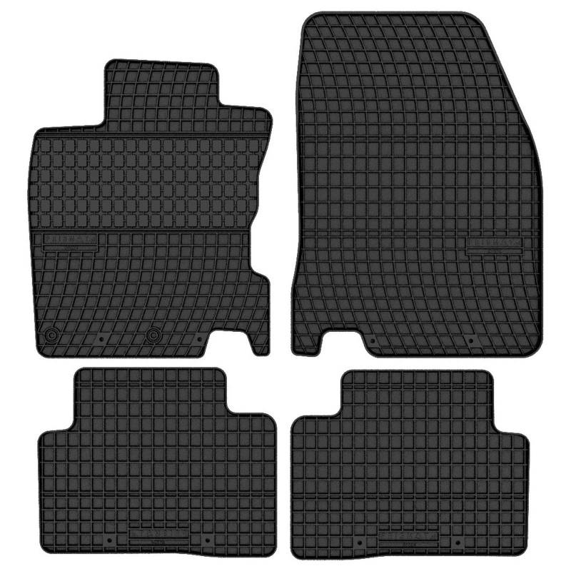 Prismat Gummimatten Gummi Fußmatten Satz für Nissan Qashqai J11 (2013-2020) / Nissan Rogue Sport (2013-2020) - Passgenau von Prismat