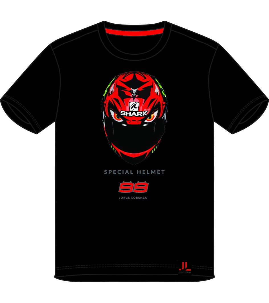 pritelli 1831205/S Shirt Herren Jorge Lorenzo Diablo Helmet, Größe S von Pritelli