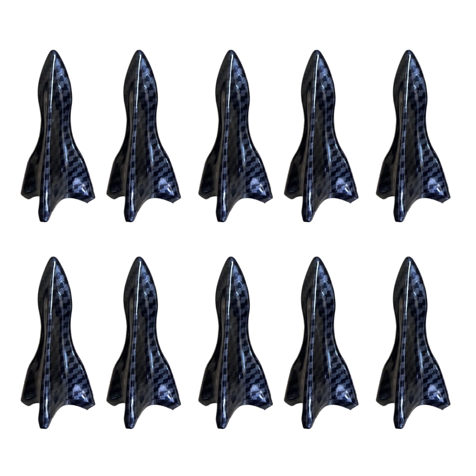 10pcs Allgemeine Autodachflossenspoiler Whirl Generator Stoßfänger Dekoration Exquisite Autodekoration Einfache Installation 10pcs Allgemeine Autodachflossenspoiler Whirl Generator Stoßfänger Dekoration Exquisite Autodekoration Einfache Installation von Prmaylis
