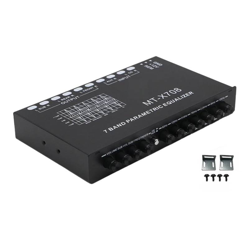Prmaylis Multifunktional Advanced 7 Band Car Stereo Mit Vorderen Heck Subwoofer Ausgängen Für Eine Optimale Schallabstimmung von Prmaylis