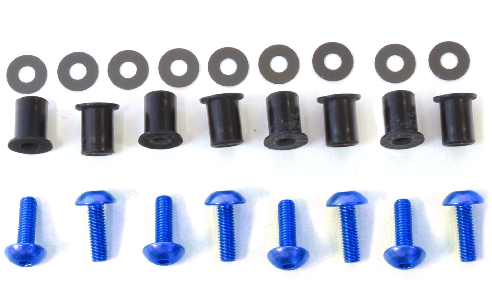 Kit tornilleria de cúpula Aluminio azul Pro-Bolt SK3R Kit tornilleria de cúpula Aluminio azul Pro-Bolt SK3R von Pro Bolt