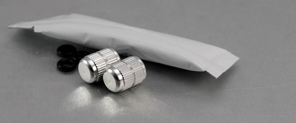 Pro-Bolt 2DCAP10 Aluminium Staubkappe, Silber, 2 Stück, Set of 2 von Pro Bolt