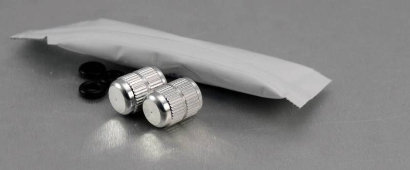 Pro-Bolt 2DCAP10 Aluminium Staubkappe, Silber, 2 Stück, Set of 2 von Pro Bolt