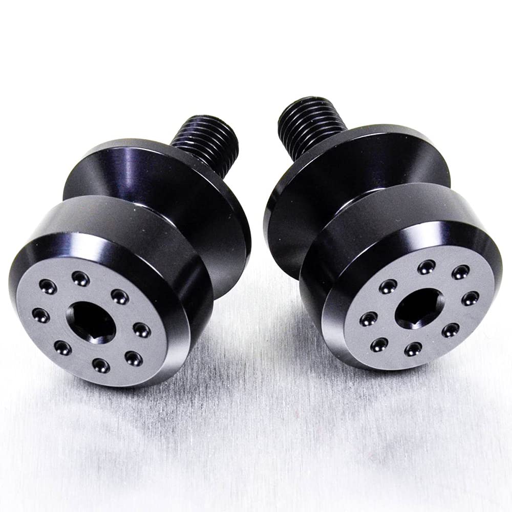 Pro-Bolt BOB10 Aluminium Paddock Stand Bobbin, Schwarz, 6mm Gewindedurchmesser, Neues Design von Pro Bolt