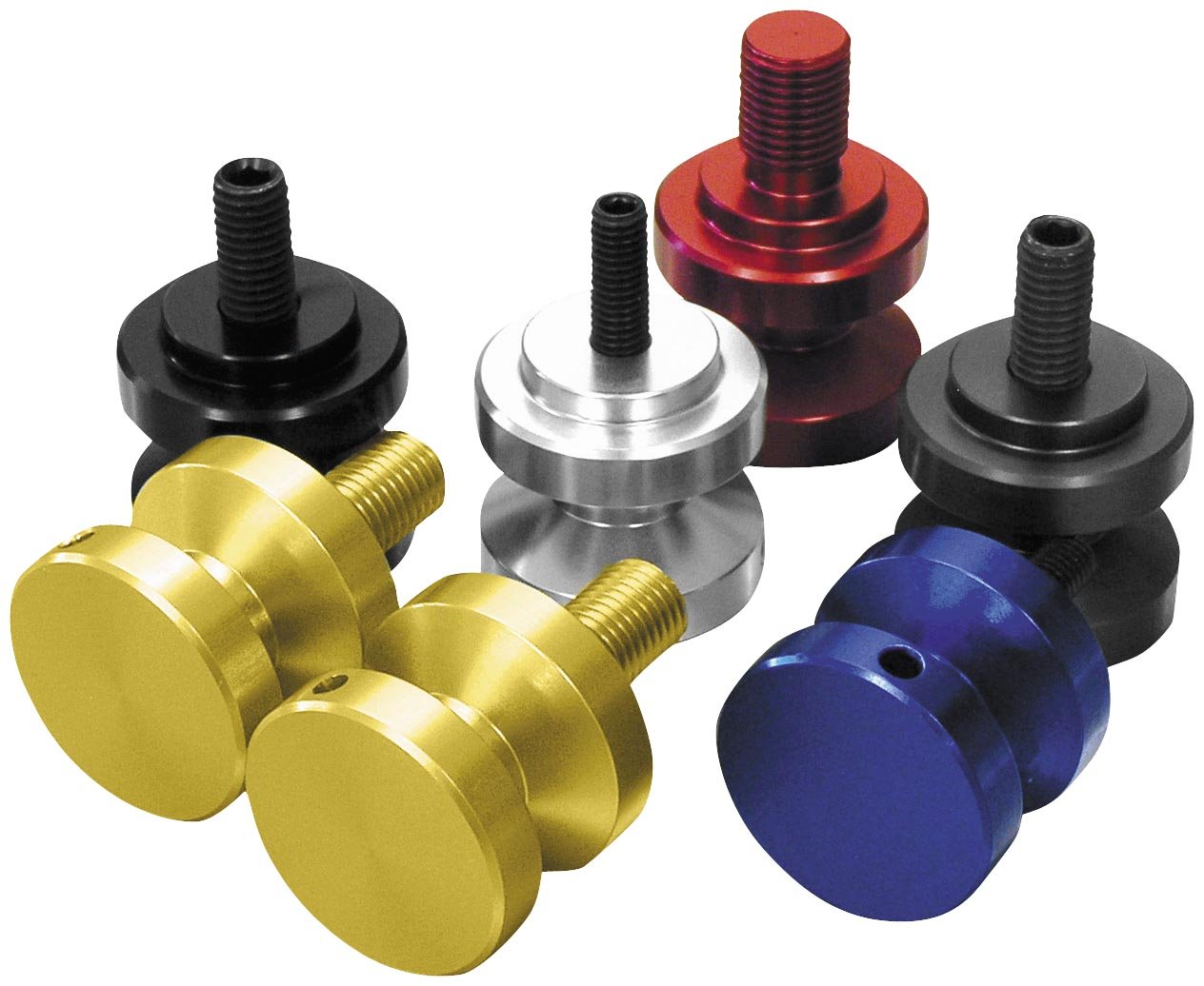Pro-Bolt BOB10 Aluminium Paddock Stand Bobbin, Silber, 10mm Gewindedurchmesser Pro-Bolt BOB10 Aluminium Paddock Stand Bobbin, Silber, 10mm Gewindedurchmesser von Pro-Bolt