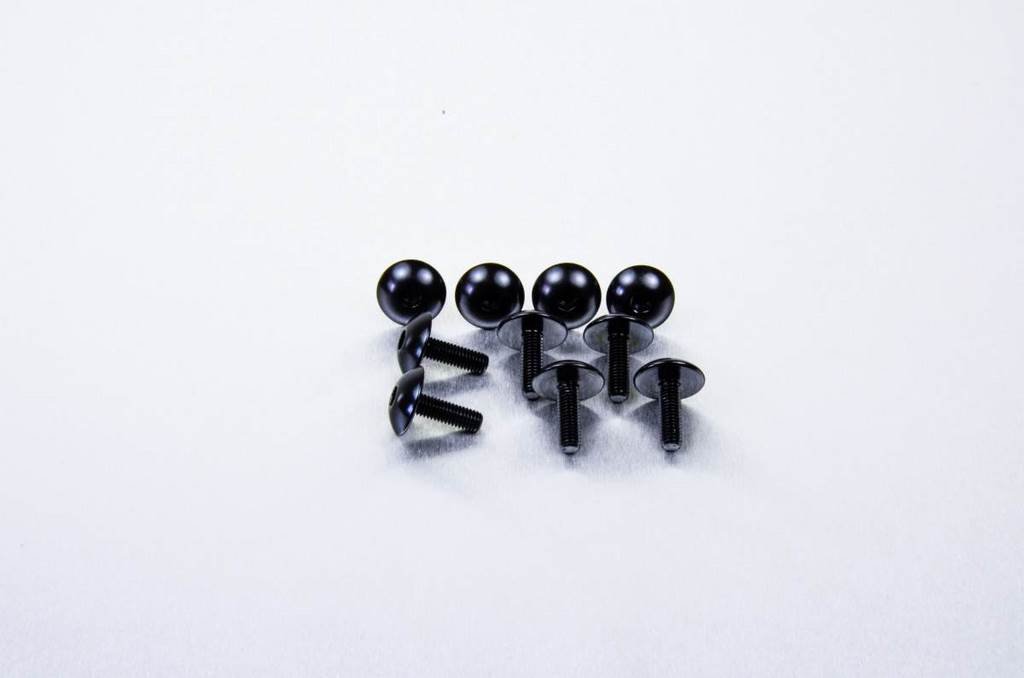 Pro-Bolt FB516XL-10 Aluminium Verkleidungsschraube, Schwarz, 10 Stück, Set of 10 Pro-Bolt FB516XL-10 Aluminium Verkleidungsschraube, Schwarz, 10 Stück, Set of 10 von Pro Bolt