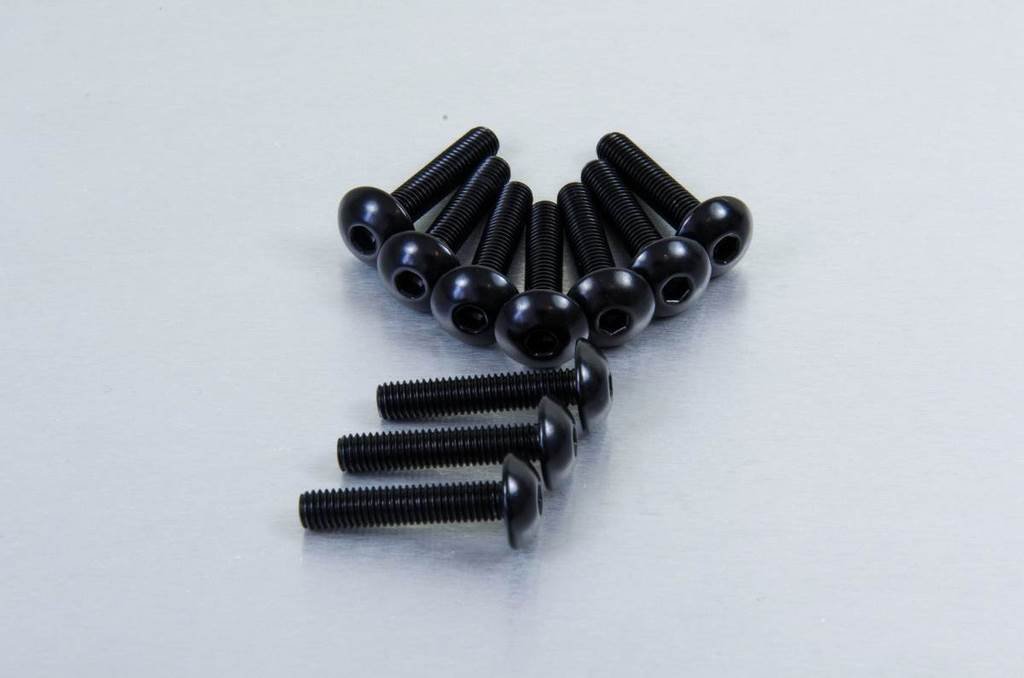 Pro-Bolt FB525-10 Aluminium Verkleidungsschraube, Schwarz, 10 Stück, Set of 10 Pro-Bolt FB525-10 Aluminium Verkleidungsschraube, Schwarz, 10 Stück, Set of 10 von Pro Bolt