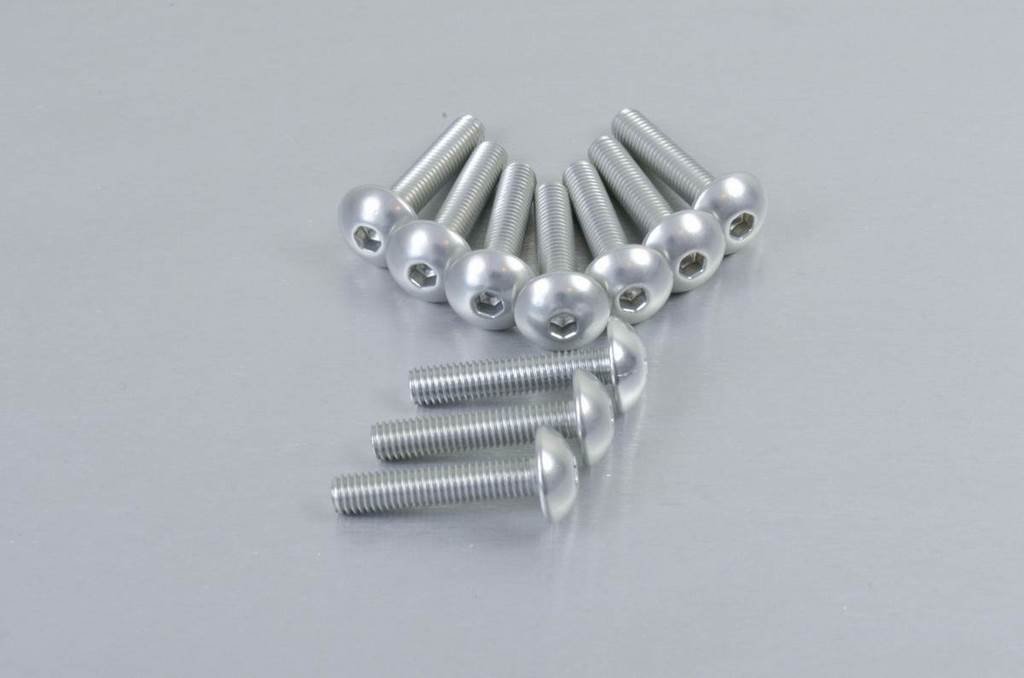 Pro-Bolt FB525-10 Aluminium Verkleidungsschraube, Silber, 10 Stück, Set of 10 von Pro Bolt
