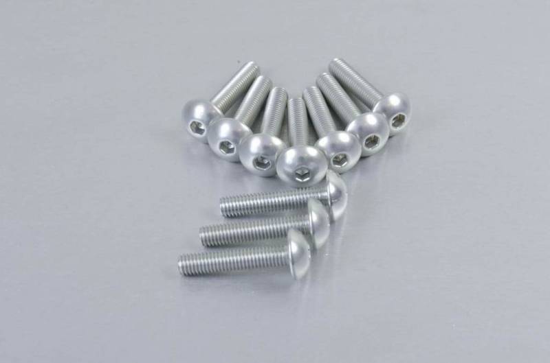 Pro-Bolt FB525-10 Aluminium Verkleidungsschraube, Silber, 10 Stück, Set of 10 von Pro Bolt