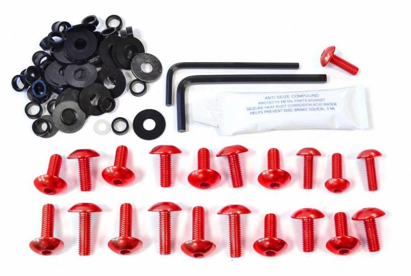 Pro-Bolt FKA297 Aluminium Verkleidungsschraubensatz für Kawasaki Z1000, Gold von Pro Bolt