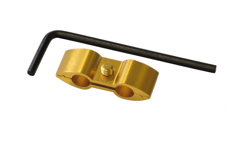 Pro-Bolt HOSESEP10 Aluminium Schlauchtrenner, Gold, Neues Design von Pro-Bolt