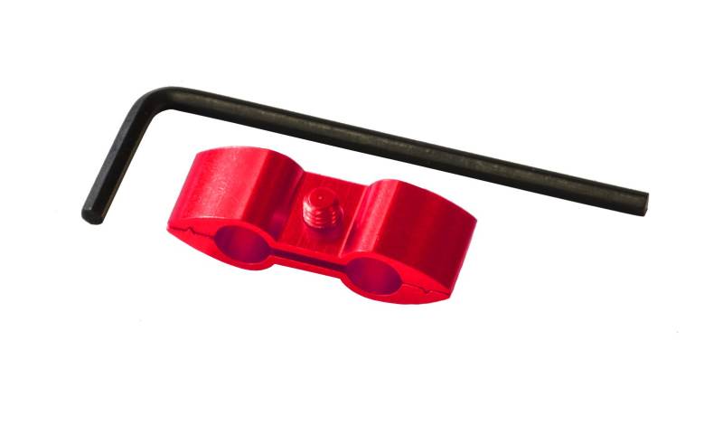 Pro-Bolt HOSESEP10 Aluminium Schlauchtrenner, Rot, Neues Design von Pro-Bolt