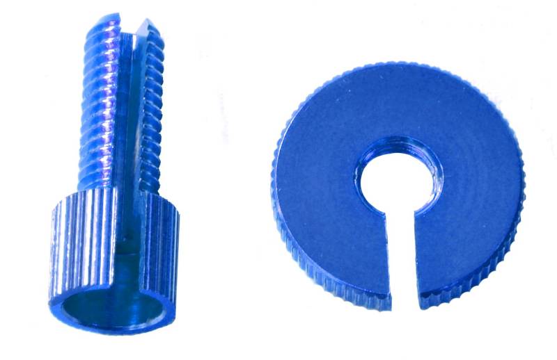 Pro-Bolt LCA10 Aluminium Kabeleinsteller, M8, Blau von Pro Bolt