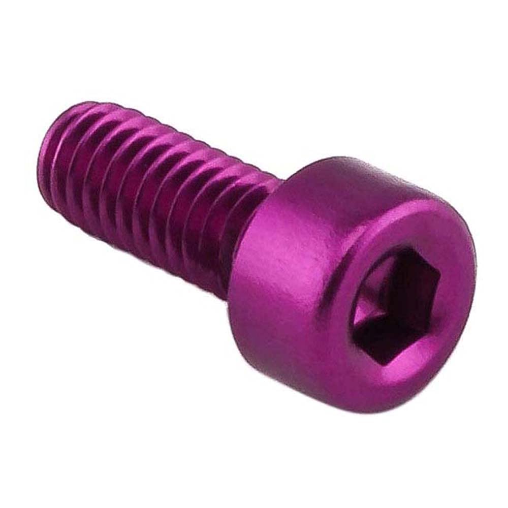 Pro-Bolt LPB410 Aluminium Inbusschraube, M4 x 0.7mm x 10mm Lila von Pro-Bolt