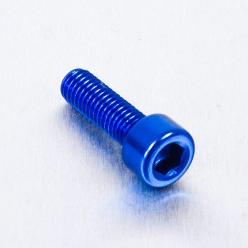 Pro-Bolt LPB516 Aluminium All Geschäft, M5 x 0.8mm x 16mm, Blau von Pro-Bolt