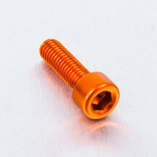 Pro-Bolt LPB516 Aluminium Inbus Schraube, Orange, M5 x 0.8mm x 16mm von Pro-Bolt