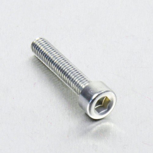 Pro-Bolt LPB525 Aluminium Inbus Schraube, Silber, M5 x 0.8mm x 25mm von Pro-Bolt