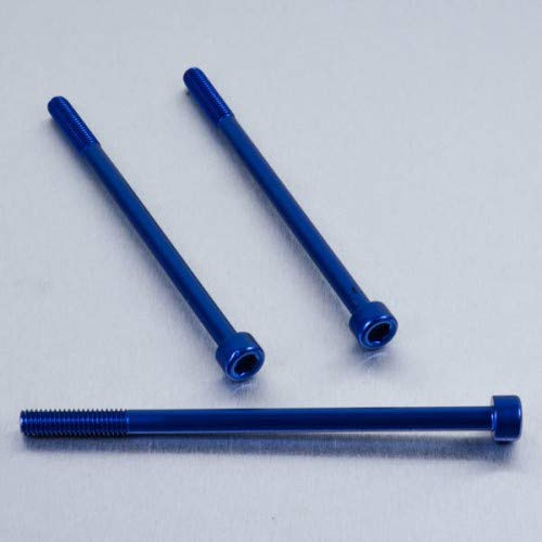 Pro-Bolt LPB6100 Aluminium Inbus Schraube, Blau, M6 x 1.00mm x 100mm von Pro-Bolt