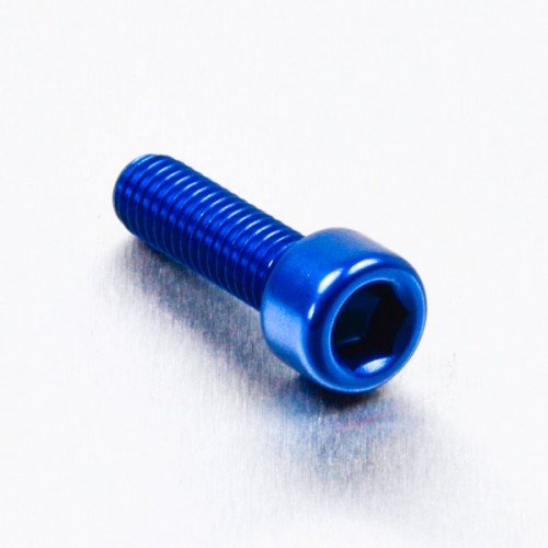 Pro-Bolt LPB620 Aluminium Zylinderkopfschraube Pro-Schraube, Blau, M6 x 1.00mm x 20mm von Pro-Bolt