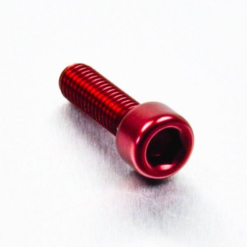 Pro-Bolt LPB620 Aluminium Zylinderkopfschraube Pro-Schraube, Rot, M6 x 1.00mm x 20mm von Pro-Bolt