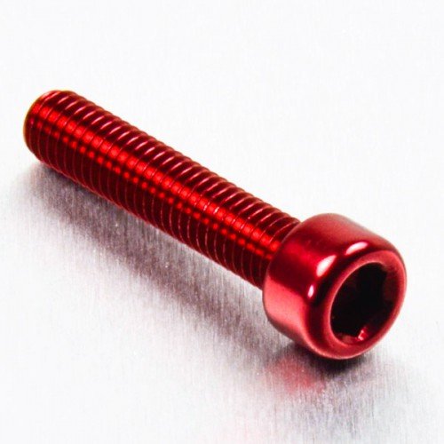 Pro-Bolt LPB630 Aluminium Zylinderkopfschraube Pro-Schraube, M6 x 1.00mm x 30mm, Rot von Pro Bolt