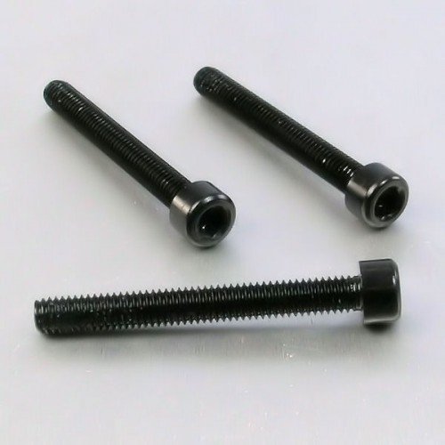Pro-Bolt LPB650 Aluminium Zylinderkopfschraube Pro-Schraube, Schwarz, M6 x 1.00mm x 50mm von Pro Bolt