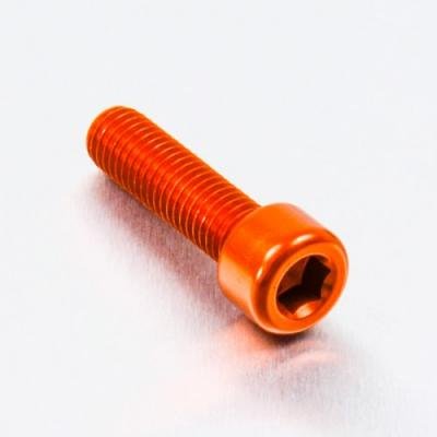 Pro-Bolt LPB830 Aluminium Zylinderkopfschraube Pro-Schraube, M8 x 1.25mm x 30mm, Orange von Pro Bolt