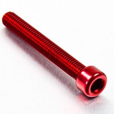 Pro-Bolt LPB860 Aluminium Zylinderkopfschraube Pro-Schraube, M8 x 1.25mm x 60mm, Rot von Pro-Bolt