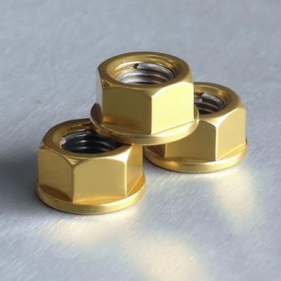Pro-Bolt LSPN10 Aluminium Kettenradmutter, Gold von Pro Bolt
