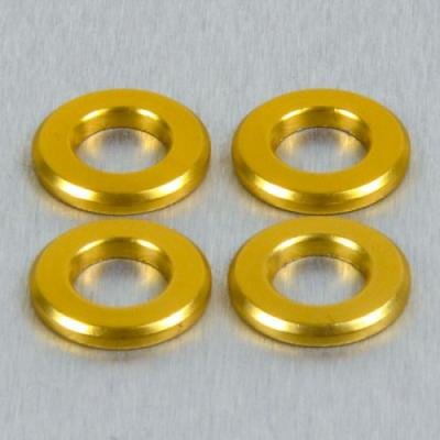 Pro-Bolt LWA5 Aluminium Scheibe, M5, Gold von Pro-Bolt