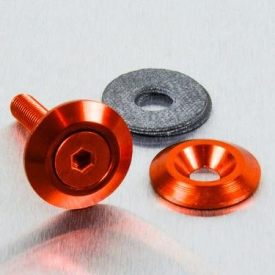 Pro-Bolt LWAC5 Aluminium Senkscheibe, M5, Orange von Pro-Bolt