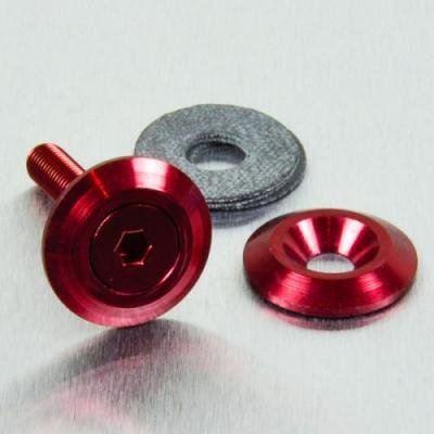 Pro-Bolt LWAC5 Aluminium Senkscheibe, M5, Rot von Pro-Bolt