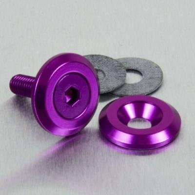 Pro-Bolt LWAC6-19 Aluminium Senkscheibe, M6, Lila von Pro Bolt