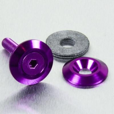 Pro-Bolt LWAC6-22 Aluminium Senkscheibe, M6, Lila von Pro Bolt