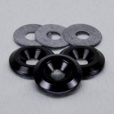 Pro-Bolt LWAC6-22 Aluminium Senkscheibe, M6, Schwarz von Pro Bolt