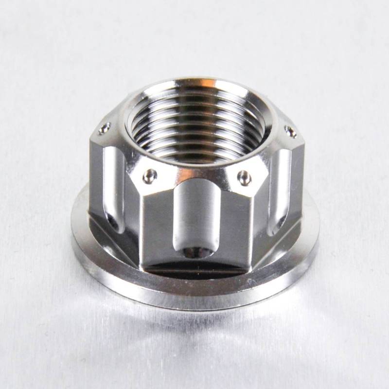 Pro-Bolt MLSSNUT18150002 Rostfreier Stahl Hinterachsmutter für Suzuki, M18 x 1.5mm, Natürlich von Pro Bolt