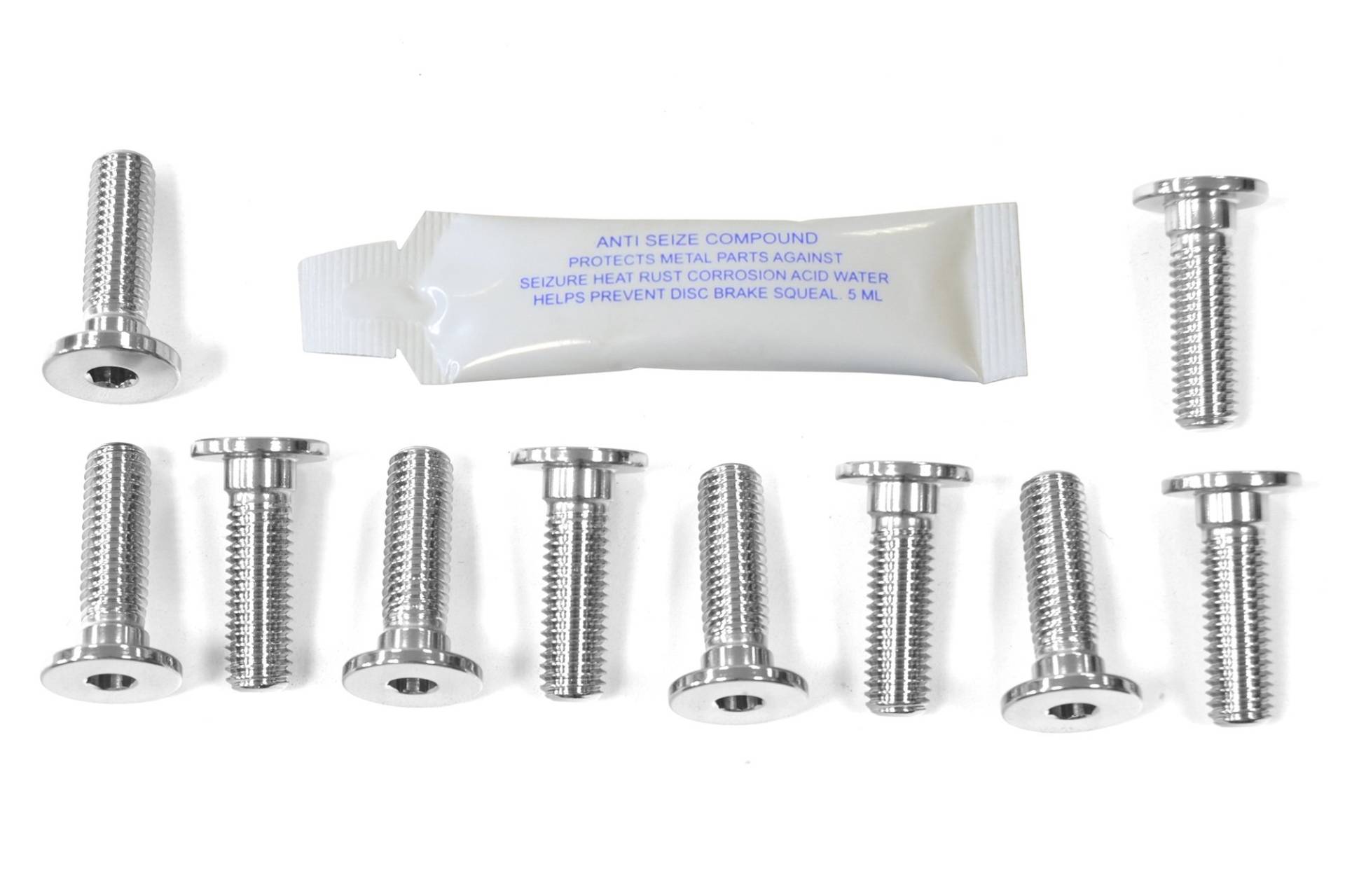 Pro-Bolt MSS10DISCBMW001 Rostfreier Stahl-Frontscheibenschraube, Natürlich, 10 Stück, Set of 10 Pro-Bolt MSS10DISCBMW001 Rostfreier Stahl-Frontscheibenschraube, Natürlich, 10 Stück, Set of 10 von Pro Bolt