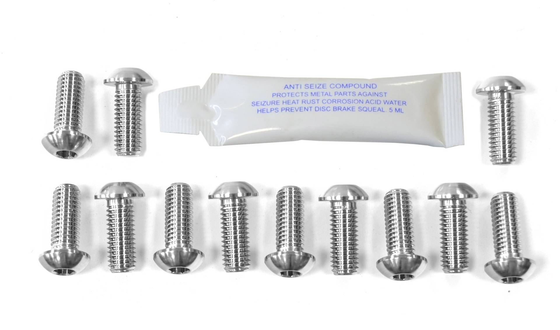 Pro-Bolt MSS12DISCDUC30 Rostfreier Stahl Frontscheibenschraube, Natürlich, 12 Stück, Set of 12 Pro-Bolt MSS12DISCDUC30 Rostfreier Stahl Frontscheibenschraube, Natürlich, 12 Stück, Set of 12 von Pro-Bolt