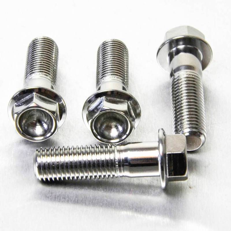 Pro-Bolt MSSFBMON70 Rostfreier Stahl Bremssattel Vorne Schraubensatz, Natürlich von Pro Bolt
