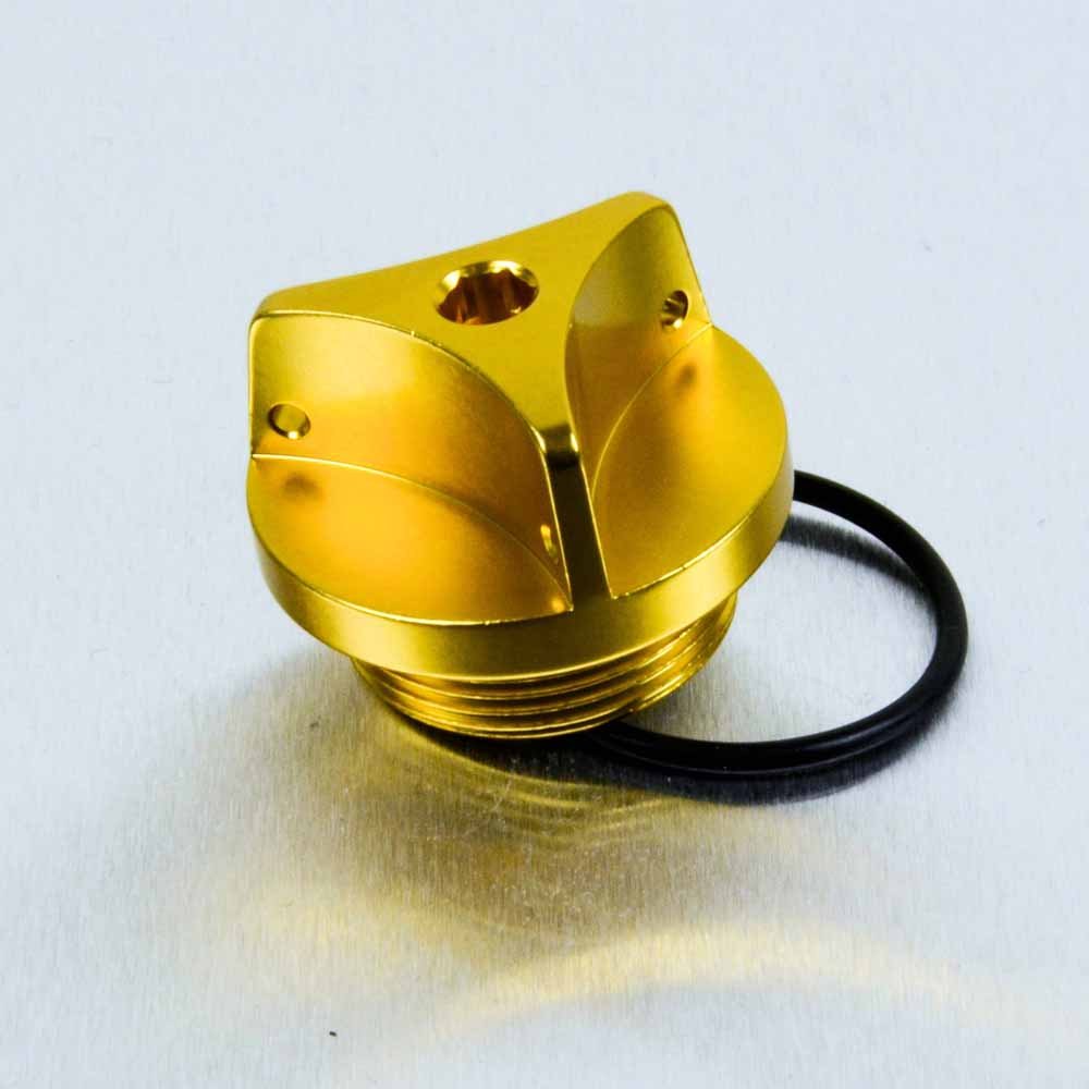 Pro-Bolt OFCK10 Aluminium Öleinfüllverschluss für Kawasaki, Neues Design, Gold, M34 x 1. 50mm Pro-Bolt OFCK10 Aluminium Öleinfüllverschluss für Kawasaki, Neues Design, Gold, M34 x 1. 50mm von Pro-Bolt