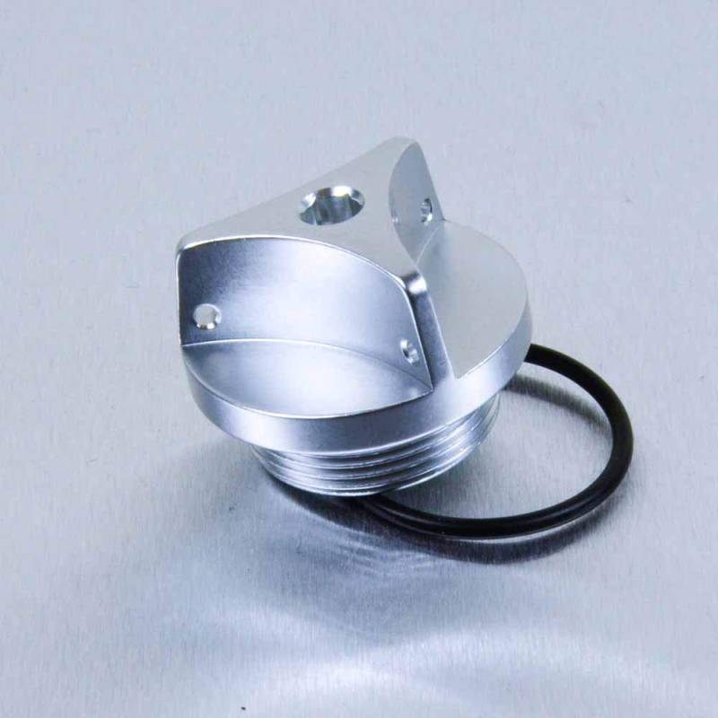 Pro-Bolt OFCK10 Aluminium Öleinfüllverschluss für Kawasaki, Silber, Neues Design von Pro Bolt