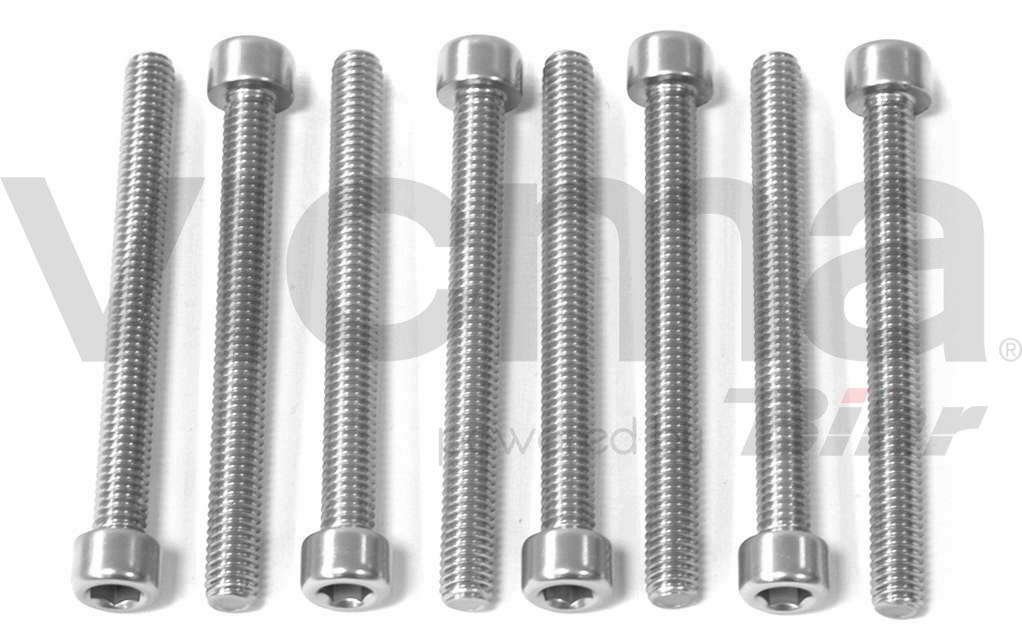 Pro-Bolt PB530-10 Aluminium Zylinderkopfschraube, Silber, 10 Stück, Set of 10 von Pro-Bolt