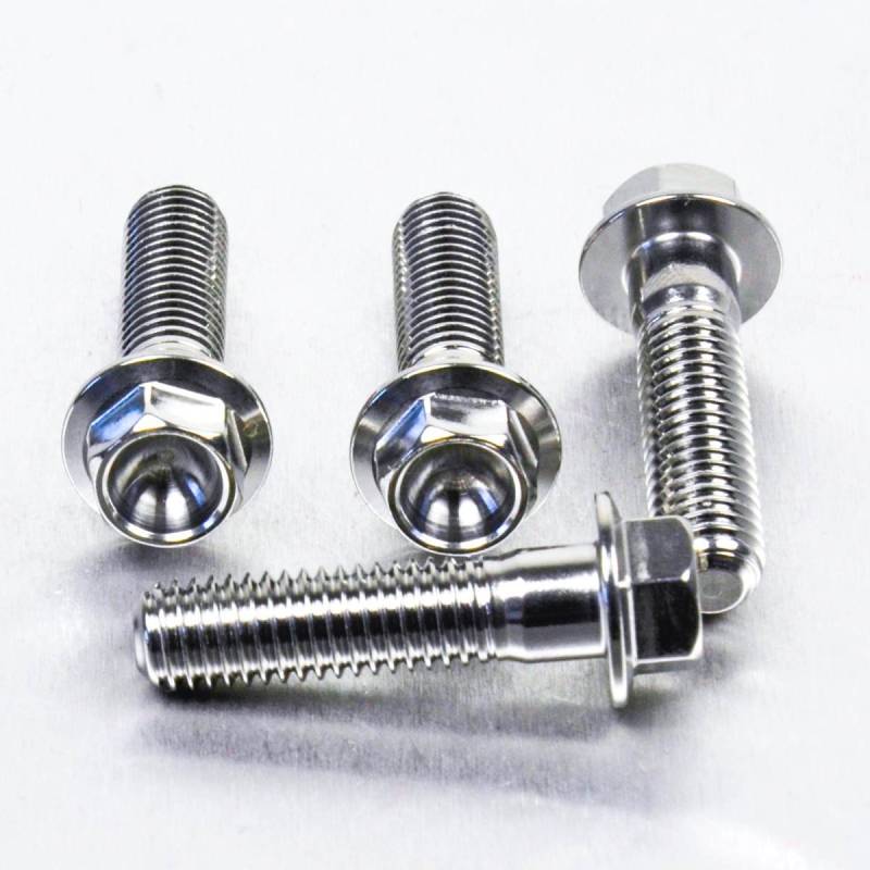Pro-Bolt SSFBMON250 Rostfreier Stahl Bremssattel Vorne Schraubensatz, Natürlich von Pro Bolt