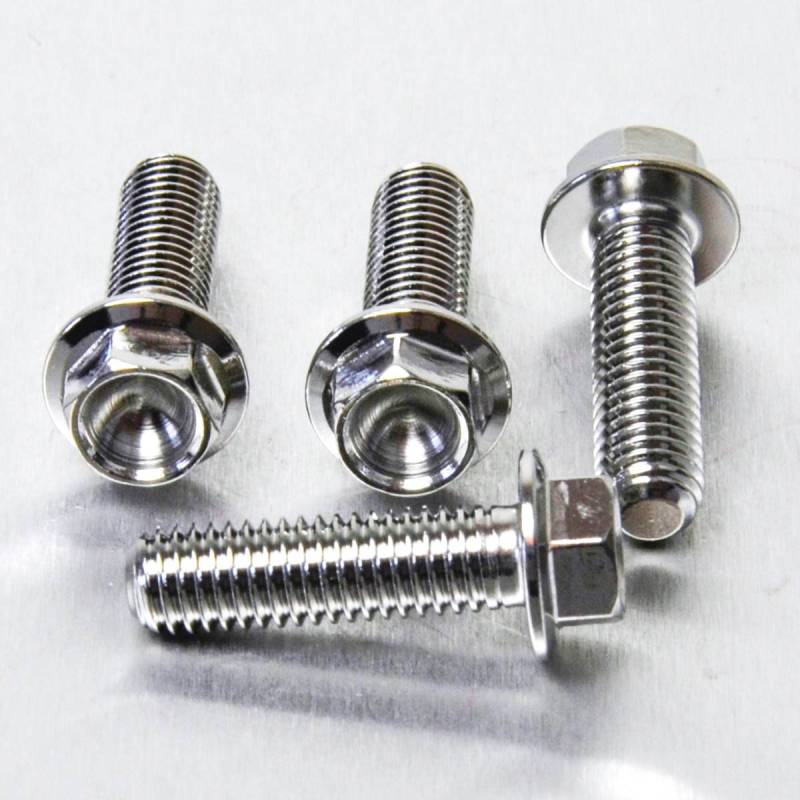 Pro-Bolt SSFBMON280 Rostfreier Stahl Bremssattel Vorne Schraubensatz, Natürlich von Pro Bolt