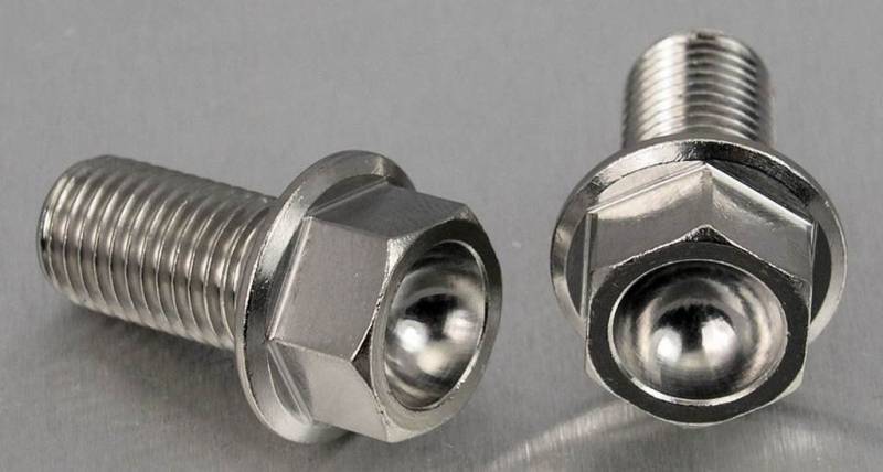 Pro-Bolt SSRBMON190 Rostfreier Stahl Bremssattel Vorne Schraubensatz, Natürlich von Pro Bolt